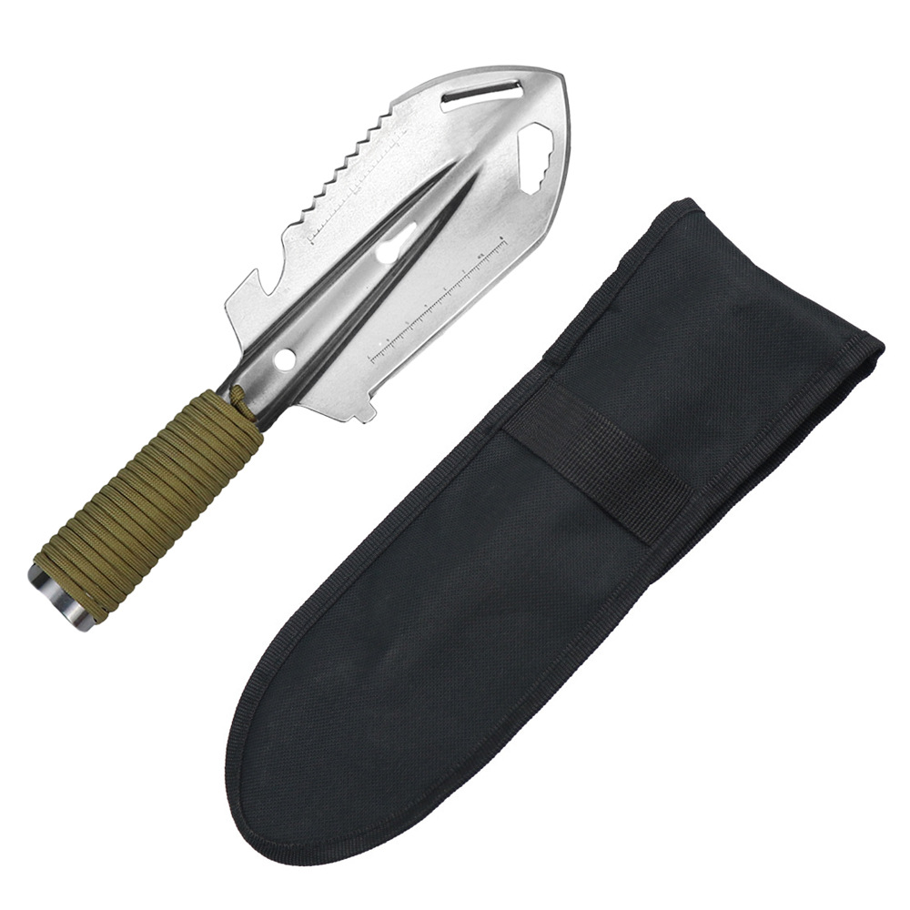 Outdoor Camping Essential Gear - 多機能エンジニアシャベル ポータブルキャンプシャベル アウトドアサバイバル護身用具 ガーデニングシャベル