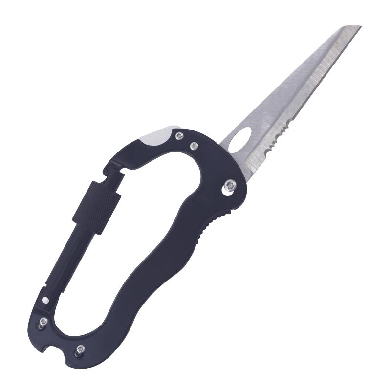 Outdoor Camping Essential Gear - 新しい 5-in-1 多機能カラビナ クイックリリース クリップ キャンプ用クロスドライバー