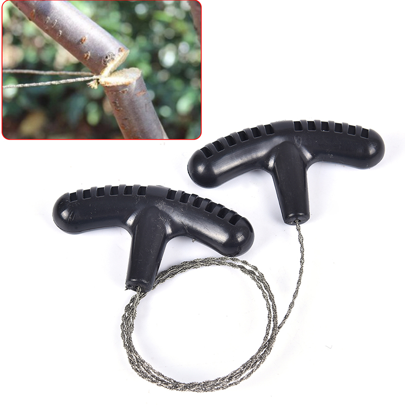Outdoor Camping Essential Gear - スチールワイヤーキット,手動トラベルツール,キャンプ,ハイキング,ロープ,チェーンソー,ポータブル緊急サバイバル機器