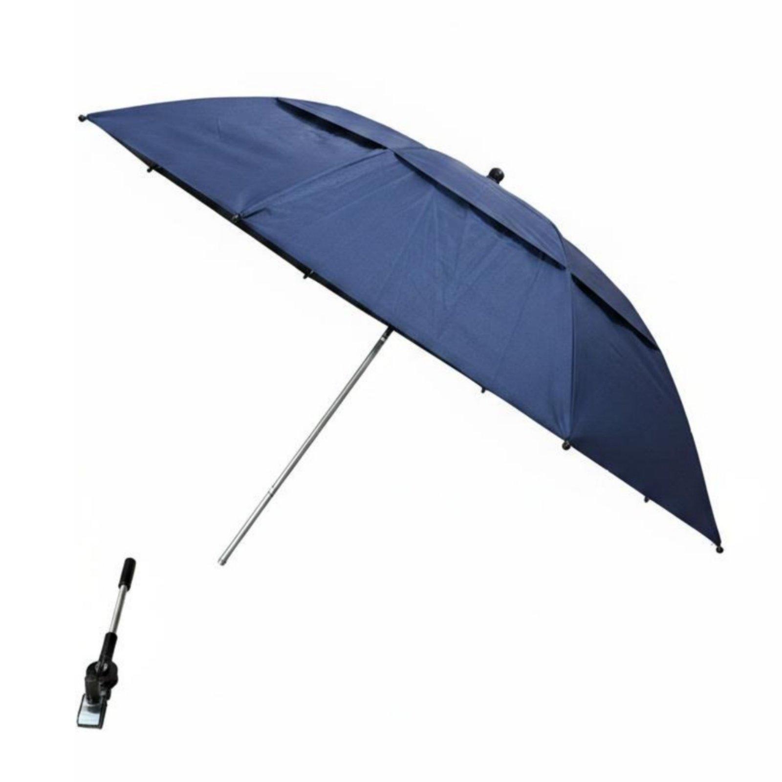 Outdoor Camping Umbrella - 屋外日よけ保護用釣り椅子傘 折りたたみ式クランプパラソル 防風仕様 旅行やキャンプに最適