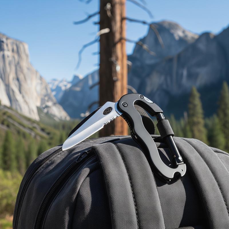 5-in-1 多機能カラビナ クイックリリース クリップ キ - Outdoor Camping Essential Gear のレビューと価格