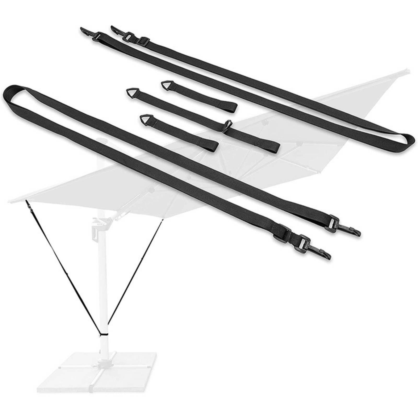 屋外用傘ストラップセット 調節可能なパラソル固定バンド 防風 - Outdoor Camping Umbrella のレビューと価格