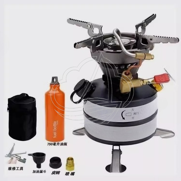 オールインワンポータブルキャンプストーブキット、多燃料バーナ - Cooking Outdoor Camping のレビューと価格