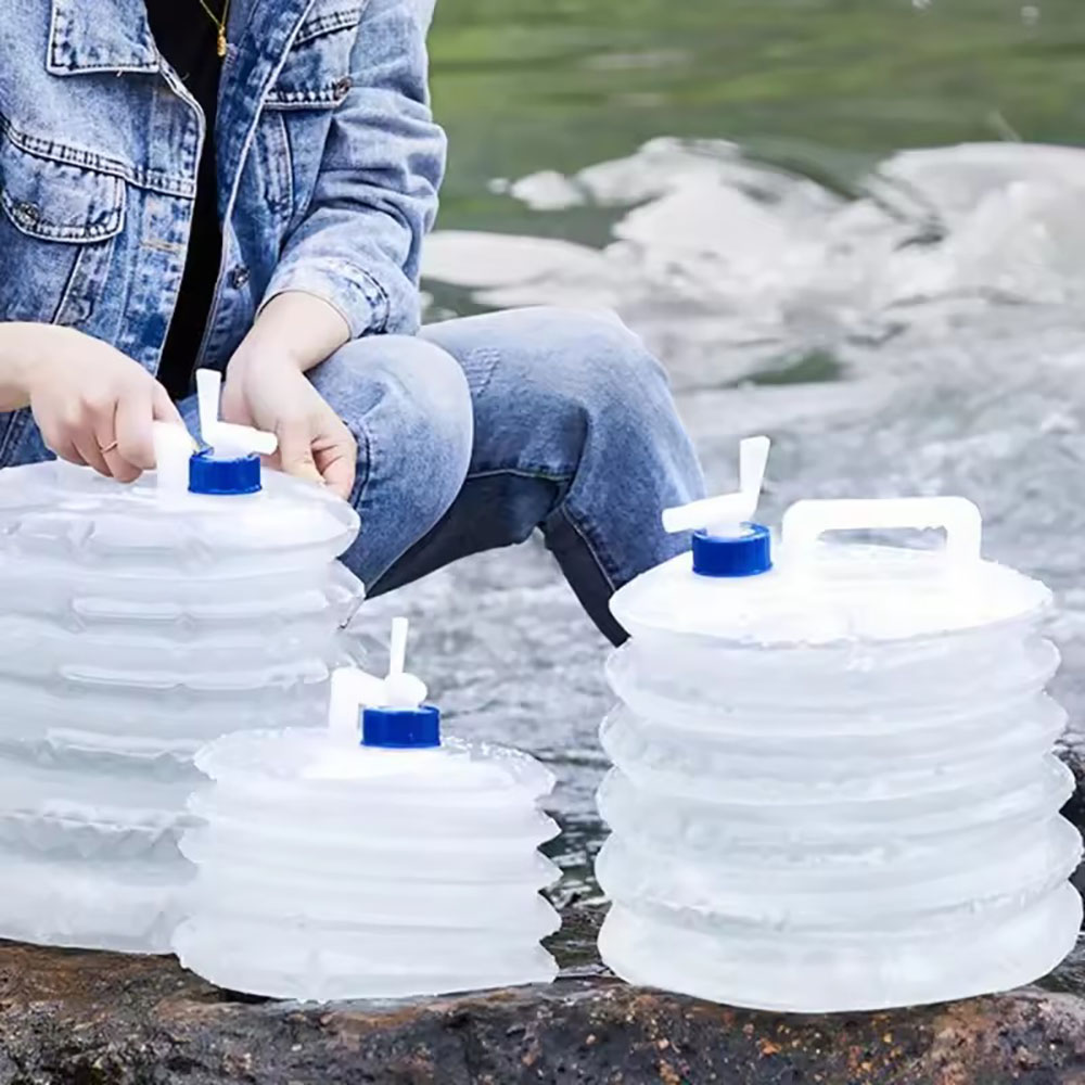 ポータブル5L/10L/15L屋外折りたたみ式携帯用水袋キャ - Outdoor Camping Direct のレビューと価格