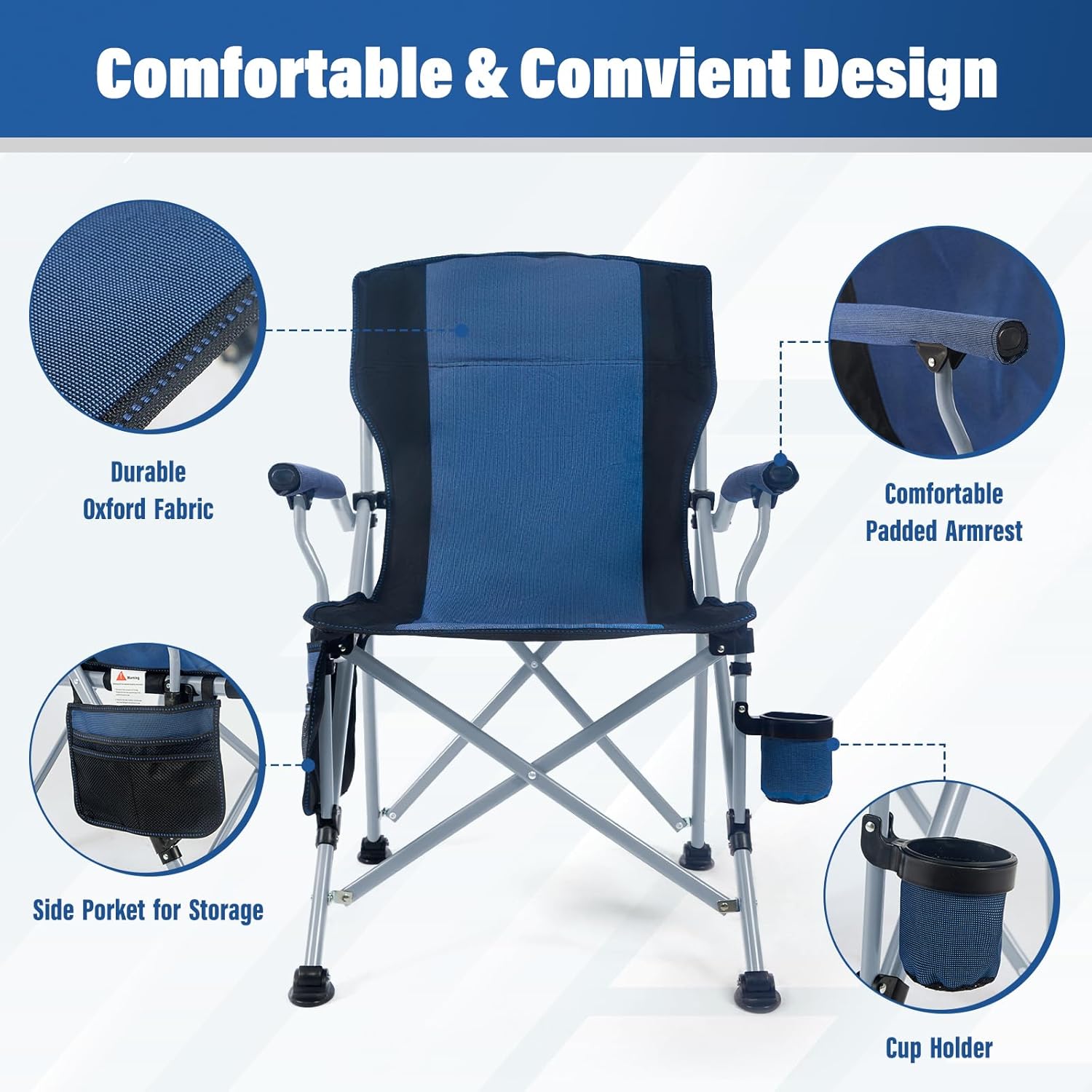 工場卸売 アウトドア ポータブル 折りたたみ式 キャンプチェ - Outdoor Camping Folding Chairs のレビューと価格