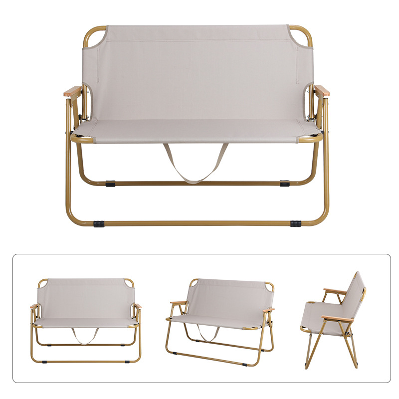 アウトドアキャンプ用ポータブル折りたたみオックスフォードチェ - Outdoor Camping Folding Chairs のレビューと価格