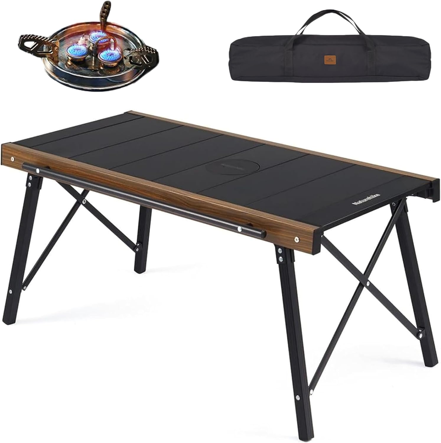 折りたたみ式 IGT キャンプテーブル ポータブル 軽量 ア - Outdoor Camping Kitchen Setup のレビューと価格