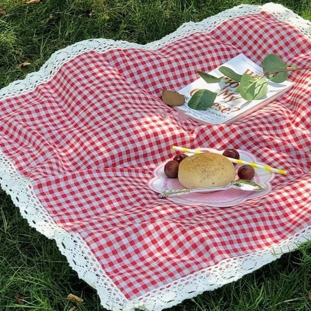 1pc 屋外ピクニックマット、夏用厚手防水ビーチブランケット - Outdoor Camping Blanket のレビューと価格