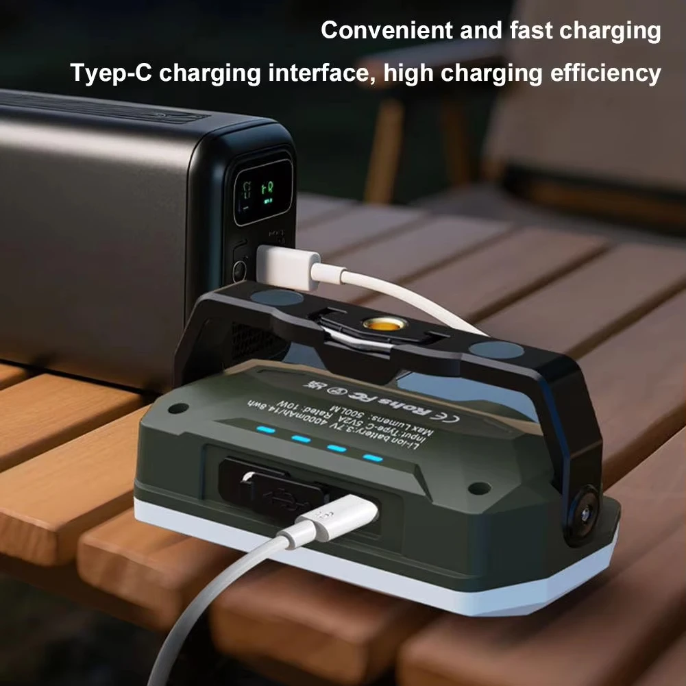 ポータブルアウトドアキャンプランタン超長バッテリー寿命充電式 - Battery Outdoor Camping のレビューと価格