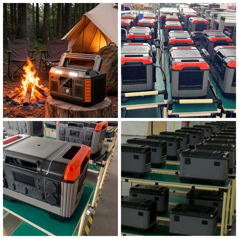 ポータブル電源 220V 500W 屋外用リチウム電池 緊急 - Battery Outdoor Camping のレビューと価格