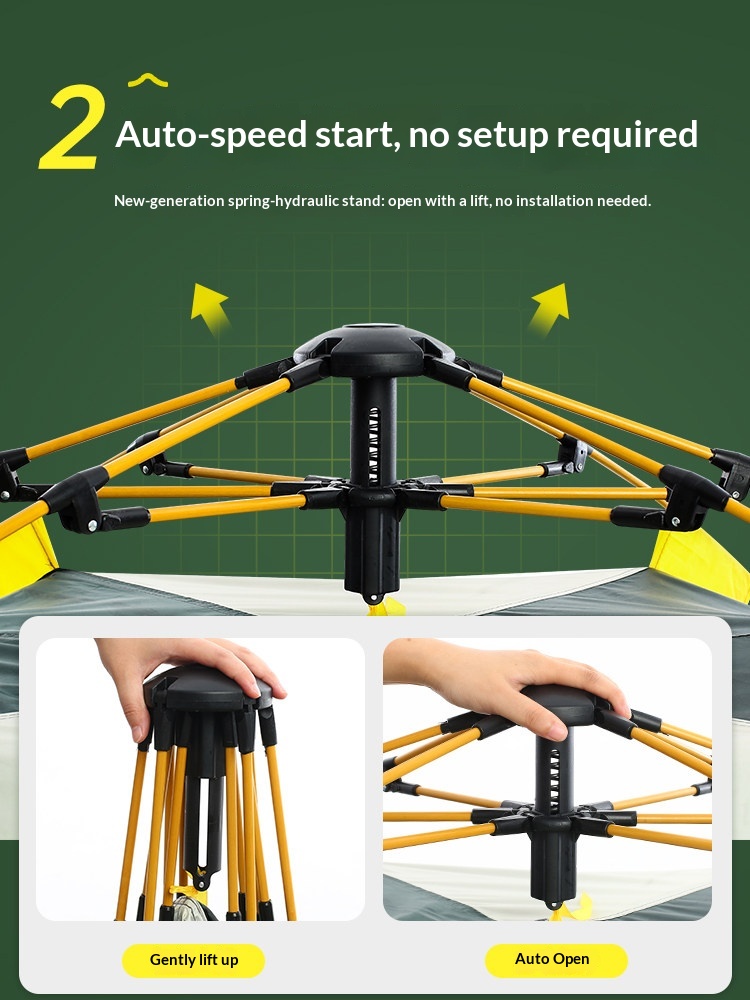 Lohascamping ポータブル折りたたみ式自動ポップア - Jinli Outdoor Camping のレビューと価格