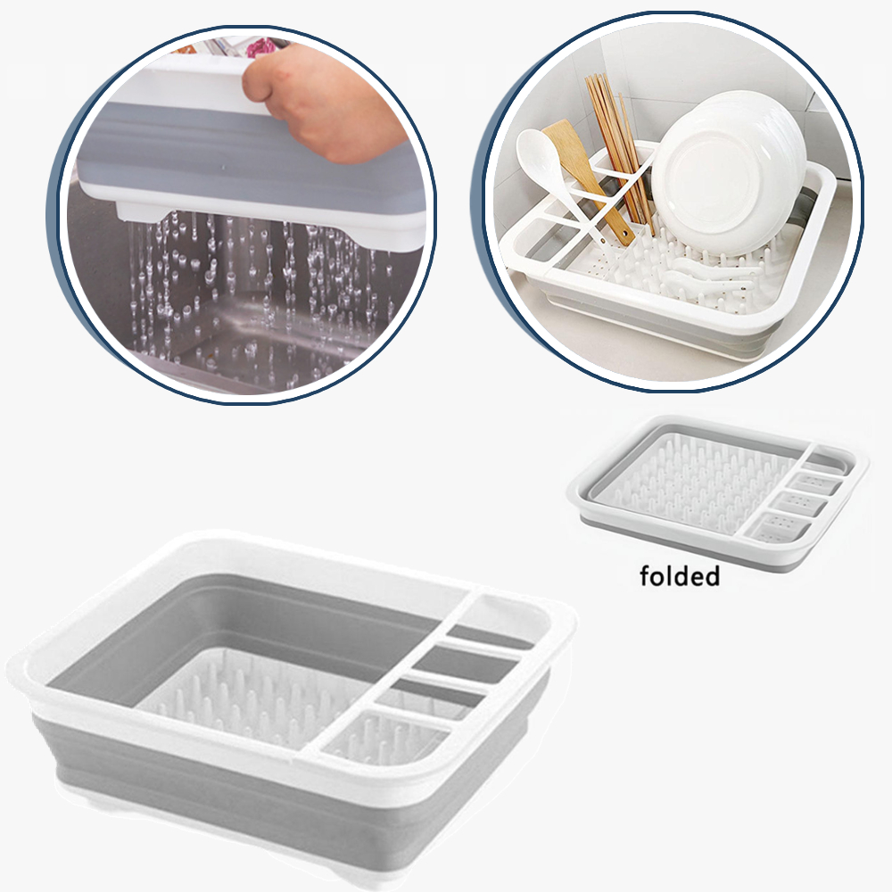 折りたたみ式食器乾燥ラック、食器整理棚、シンク乾燥ラック、ポ - Outdoor Camping Sink のレビューと価格