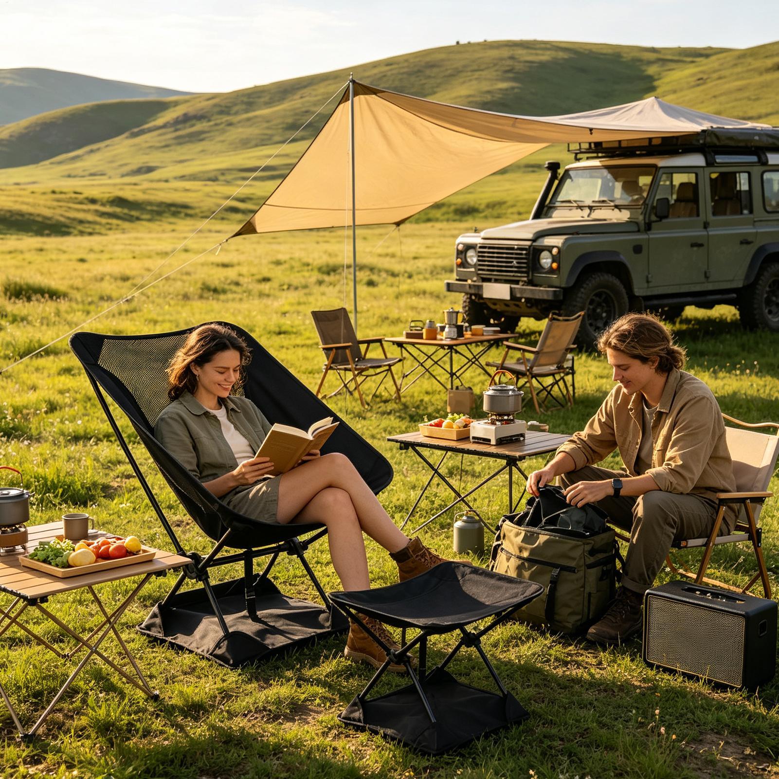 キャンプチェア用グランドシート 簡単セットアップ オックスフ - Outdoor Camping Sink のレビューと価格