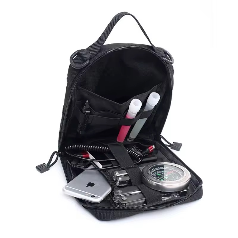 戦術的なアウトドア医療ギアバッグ（MOLLEストラップ付き） - Outdoor Camping Essential Gear のレビューと価格