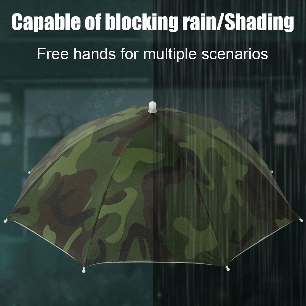 傘付きのポータブルで折りたたみ可能なフィッシングハット,キャ - Outdoor Camping Umbrella のレビューと価格