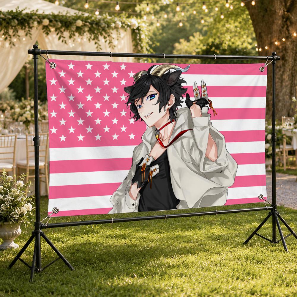 ロマンスアニメ「I-Izumi Miyamura」の装飾旗バ - Outdoor Camping Anime のレビューと価格