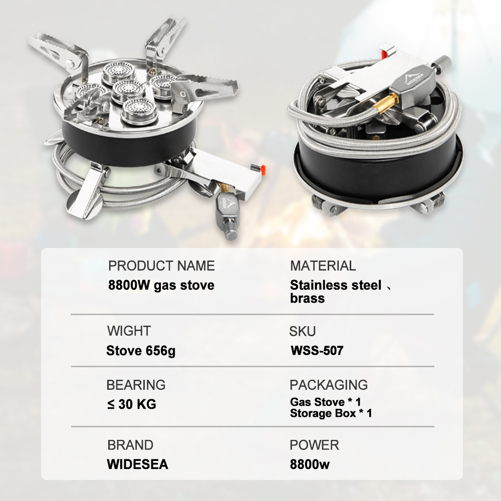 Widesea キャンプ 5in1 ガスストーブ屋外ビッグパ - Outdoor Camping Sink のレビューと価格