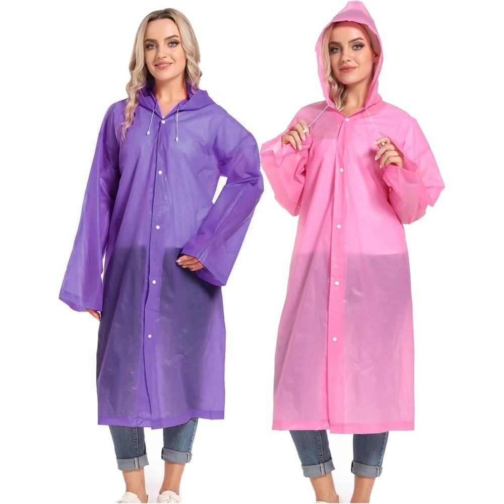 防水レインコート屋外ハイキングポータブル大人ポンチョレインコ - Camping Rain Poncho のレビューと価格