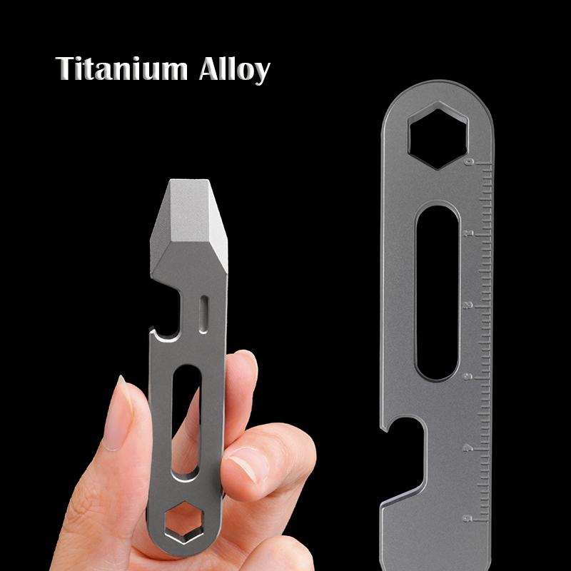 8 センチメートル CNC TC4 チタン合金バール栓抜き段 - Outdoor Camping Essential Gear のレビューと価格