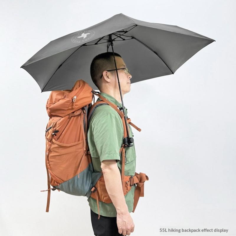1 セットポリエステルプラスチック傘クリップハンズフリー軽量 - Outdoor Camping Umbrella のレビューと価格