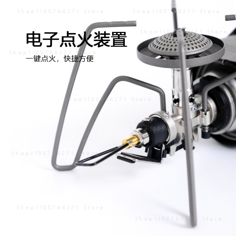 マイクロレギュレーター付きスパイダーストーブ、純チタン製ポー - Cooking Outdoor Camping のレビューと価格