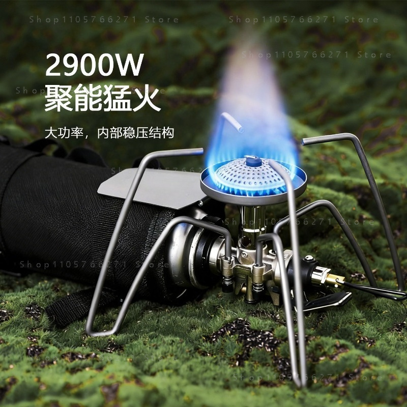 マイクロレギュレーター付きスパイダーストーブ、純チタン製ポー - Cooking Outdoor Camping のレビューと価格