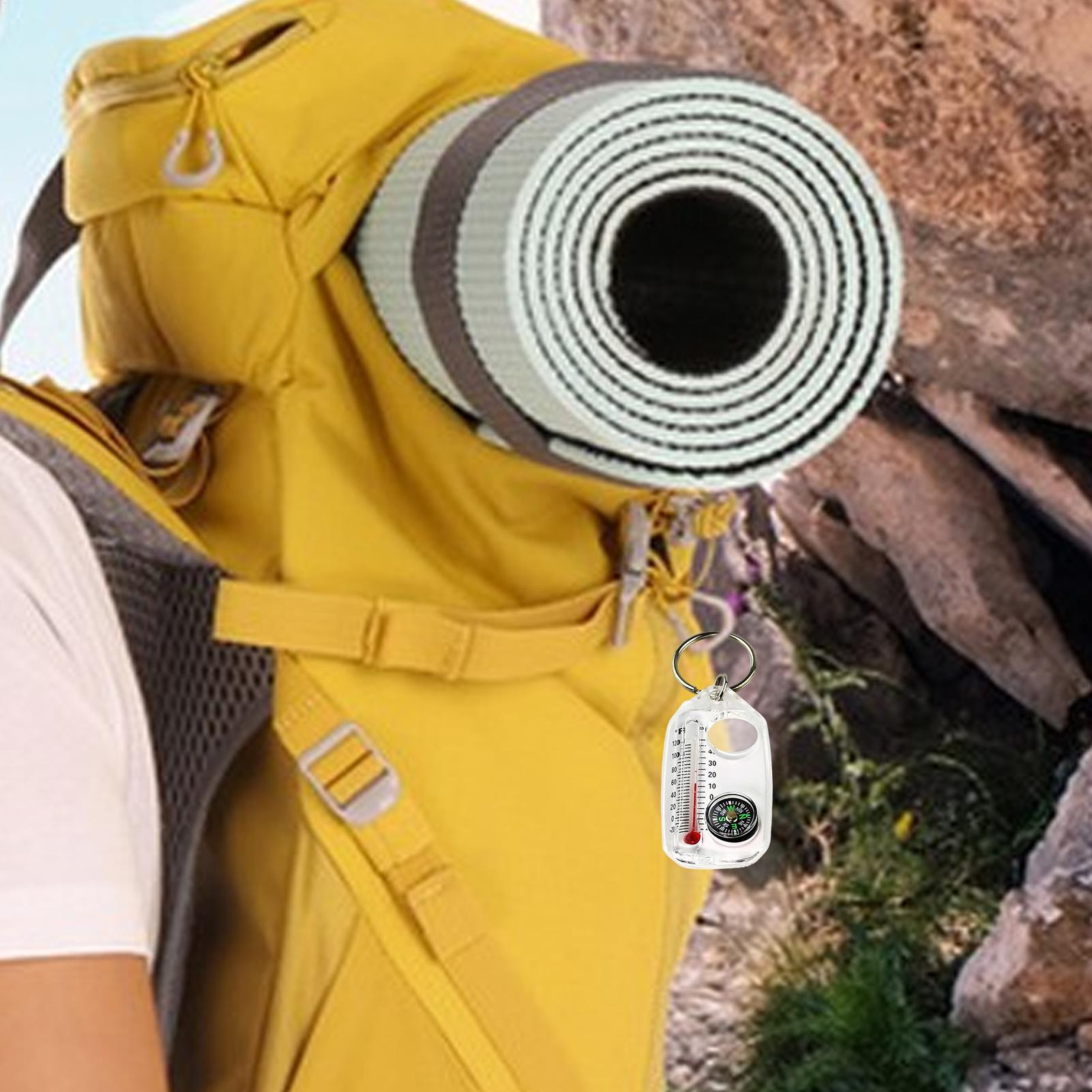 アウトドアコンパスキーホルダー アウトドア方向指示器 コンパ - Outdoor Camping Direct のレビューと価格