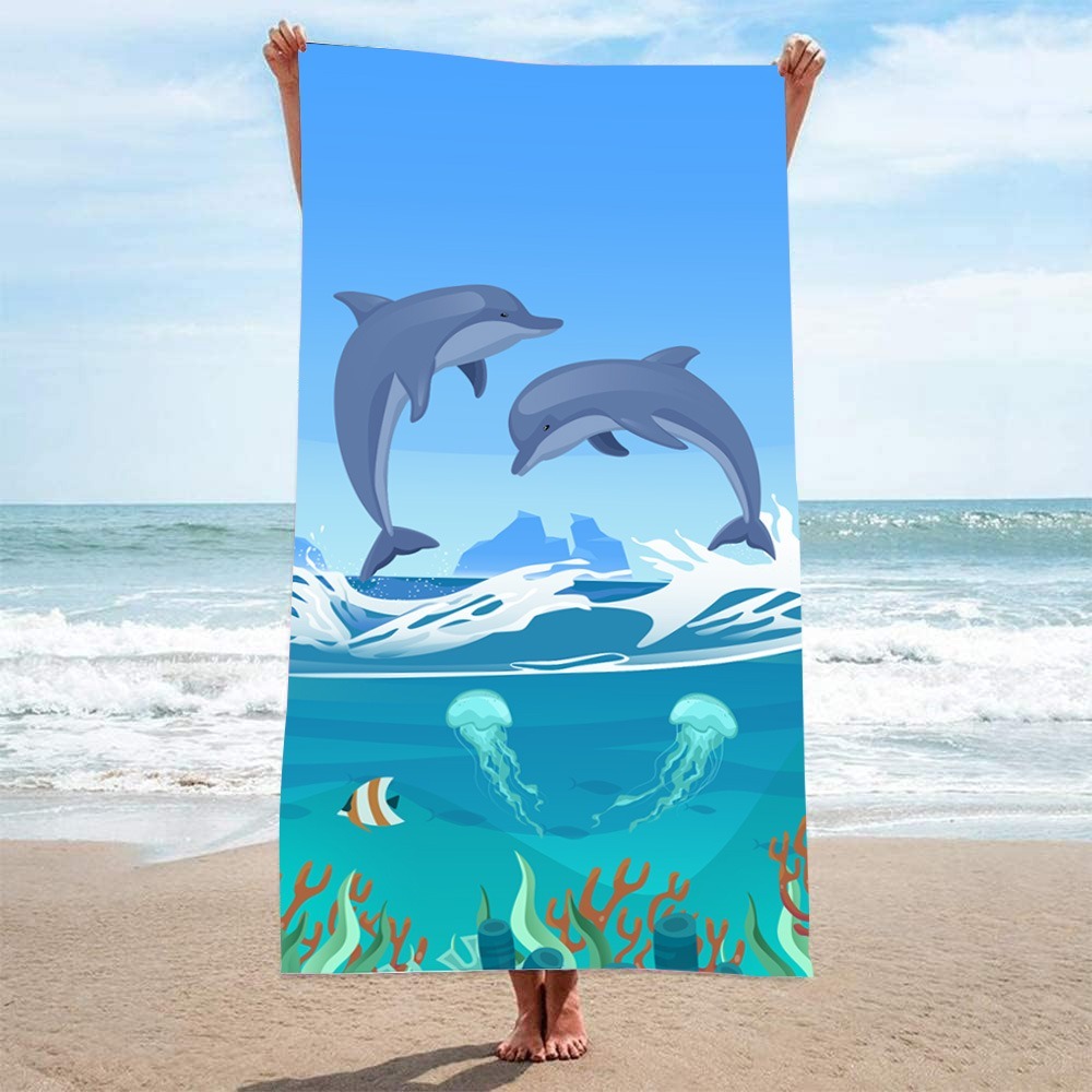 マイクロファイバー速乾バスタオル 31.5x63インチ 吸水 - Outdoor Camping Blanket のレビューと価格