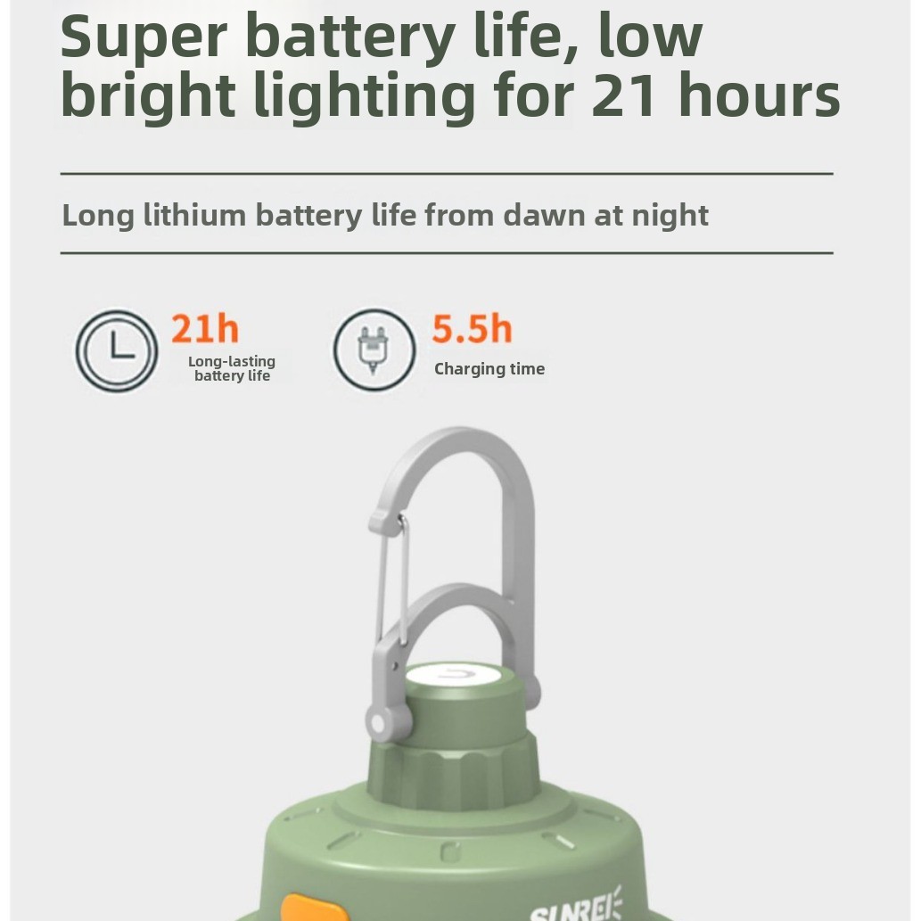 VOLODYMYR キャンプライトキャンプ屋外照明テント超長 - Battery Outdoor Camping のレビューと価格