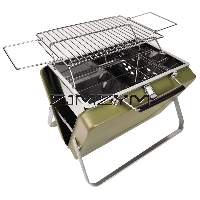 折りたたみ式バーベキューグリル、高さ調節可能、メッシュグリル - Outdoor Camping Sink のレビューと価格