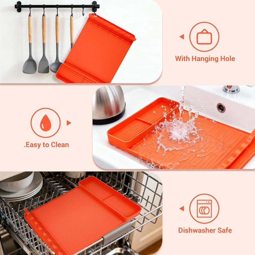耐熱シリコングリルマット - 16x11.5インチ 滑り止め - Cooking Outdoor Camping のレビューと価格