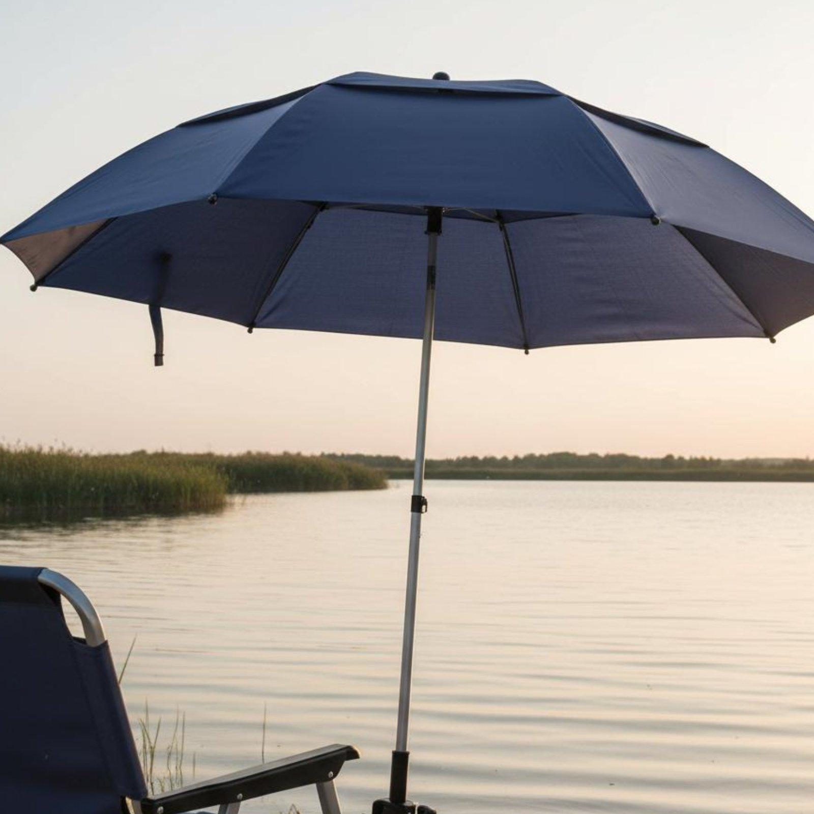 屋外日よけ保護用釣り椅子傘 折りたたみ式クランプパラソル 防 - Outdoor Camping Umbrella のレビューと価格