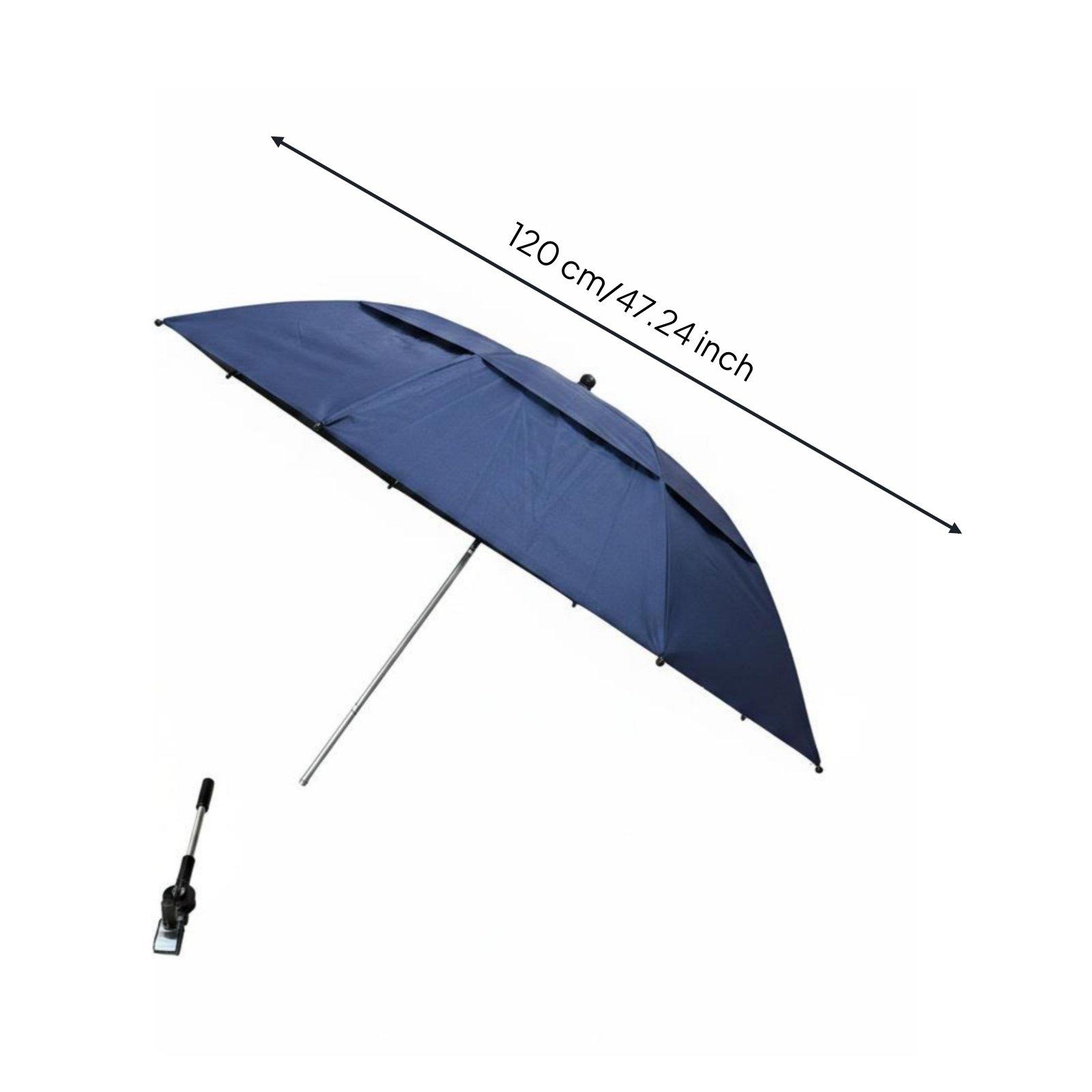 屋外日よけ保護用釣り椅子傘 折りたたみ式クランプパラソル 防 - Outdoor Camping Umbrella のレビューと価格